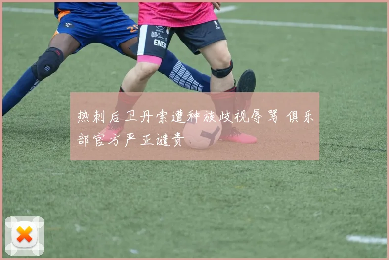 热刺后卫丹索遭种族歧视辱骂 俱乐部官方严正谴责
